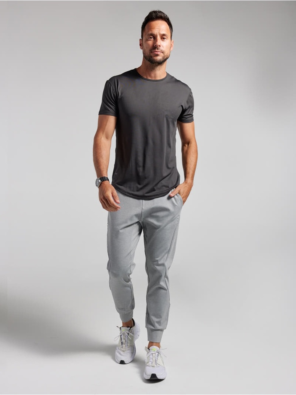 Men’s BYLT Basics Active Gray Joggers